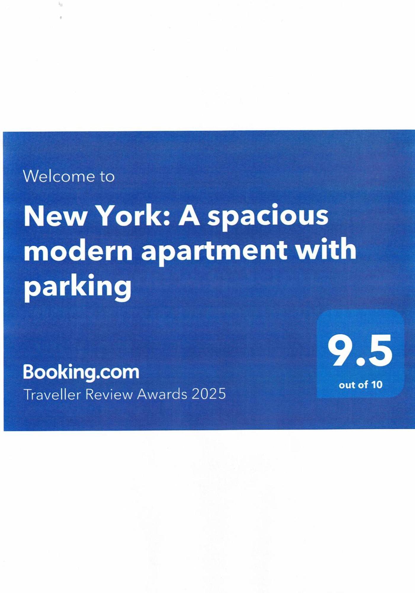 New York: A Spacious Modern Apartment With Parking Sofía Exterior foto